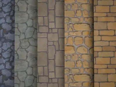 Stone Texture Hand painted  Texture