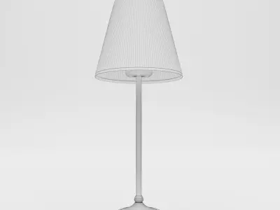 Table lamp 3D model 126