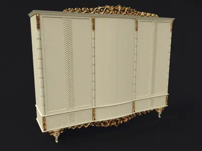 sleeping gaornitur closet 3D model