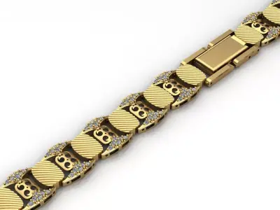 Womens Bracelets Gents Bracelets Mens Bracelets Bangles 3DM  3D print model