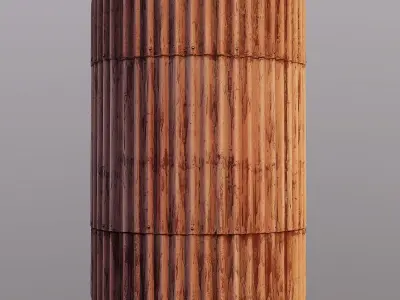 Corrugated Sheet PBR Texture Texture