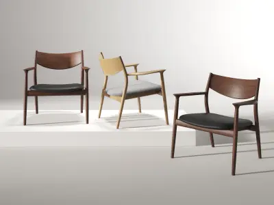 Kamuy Lounge Chair 3D model