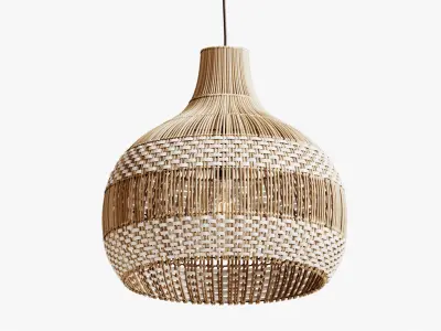 rottan pendant light at Arturest 3D model