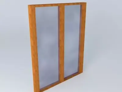 Sliding Glass Doors Free 3D model