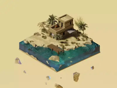 Microworld Asset Pack 3D model