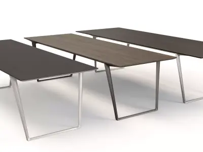 AXY Comfort Extension Desk Table 3D model