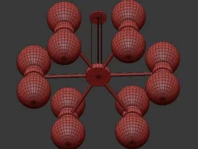 Eske chandelier 3D model