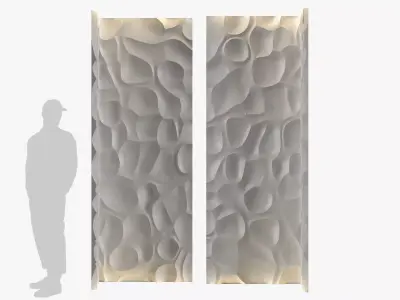 wave wall 36 3D model