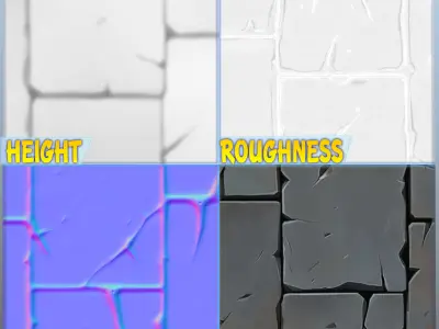 Stylized Stone Floor Seamless Texture Texture get