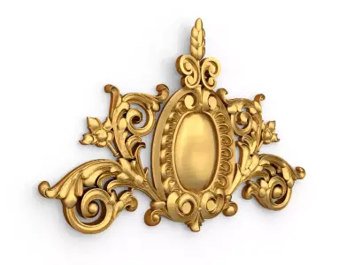 carved classic decorative ornament cnc 3d printing stl 30 3D print model purchase