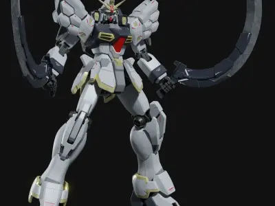 Sandrock gundam ka ver 3D model