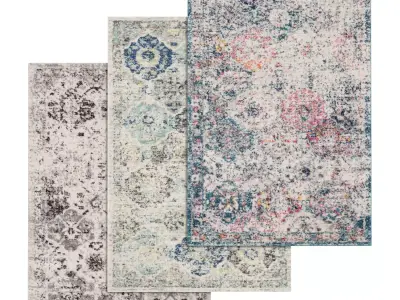 Rug Set 193 3D model