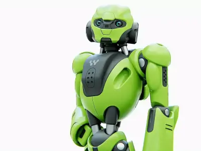 ANDROID KOSMO  RIGGED 3D model