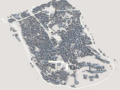 Istanbul City Turkey 3D model