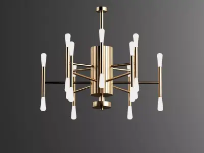 Ceiling light 3D model 3