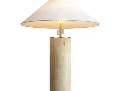 Crate and Barrel Tierra Table Lamp 3D model