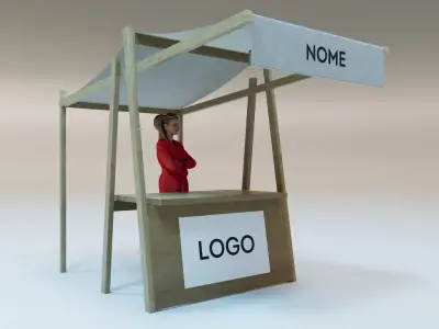 TENT BUSINESS 3D model