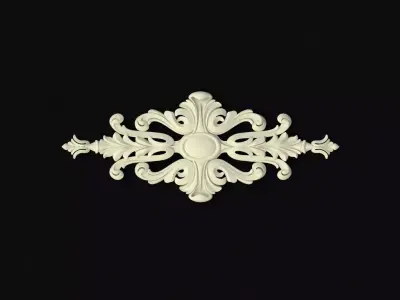 dekor ornament 3D model 35