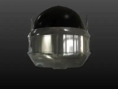 Jaspion Helmet 3D model