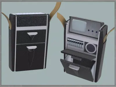 TOS Tricorder with Empty compartment 3D print model