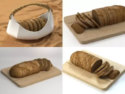 Fruit-Pan Bowl 3D model