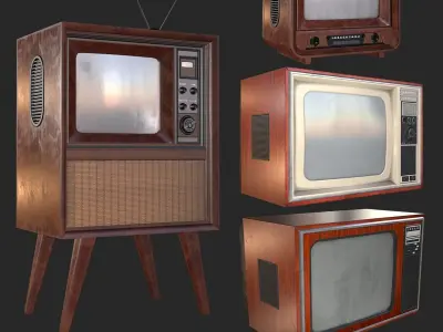 Old Item Mega Pack Low-poly 3D model