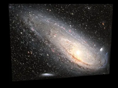 Andromeda Galaxy 3D model