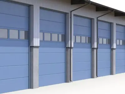 Industrial Building 40 PBR Low-poly 3D model purchase