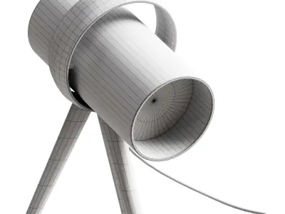  Pluto Table Light 3D model