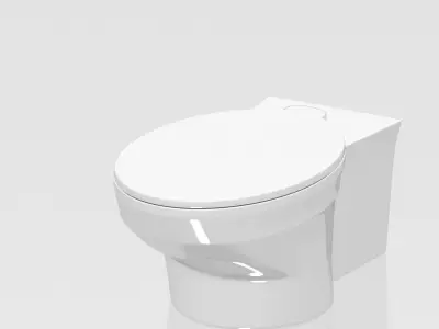 Toilet 001 3D model