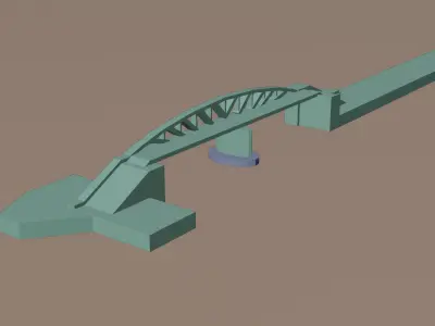 Valletta Breakwater 3D Model 3D model