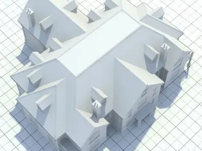 great manor 3D model