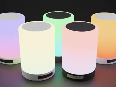 Low Poly Sound System Low-poly 3D model