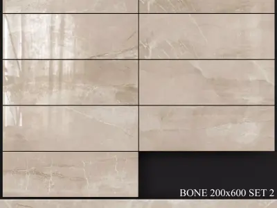 Yurtbay Seramik Bone 200x600 Set 2 3D model