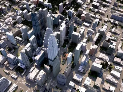 Real Time City 08 3D model