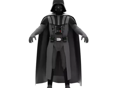 Darth Vader - Star Wars Low-poly 3D model