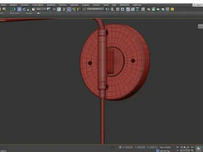 Envoy Swing Plug In Sconce Low-poly 3D model