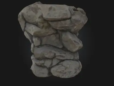 Stone Sentinel  Silent Guardian of the Forgotten Realms 3D model