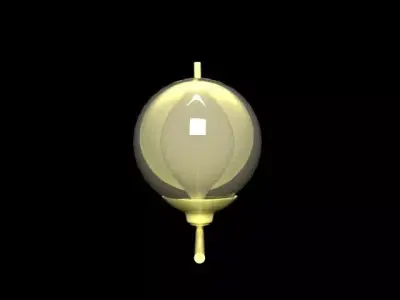 lamp on wall 3D model