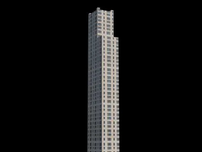 520 Park Ave - NYC Low-poly 3D model