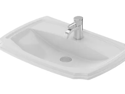  TOTO Guinevere Self-Rimming Lavatory 3D model