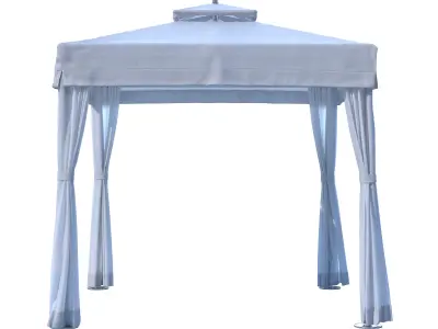 RH TUUCI  ATLANTIS PAVILION CABANA 3D model