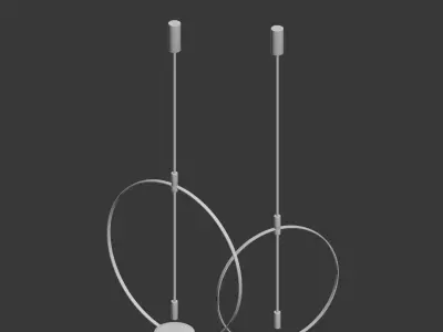 Magnifier Celing Pendant Lamp Formafantasma 3D model