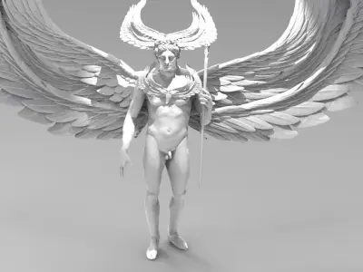 Heavens envoy chest piece 3D model