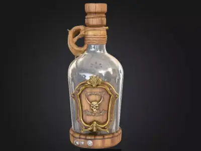 Pirate Relics and Fantasy Props Collection 3D Model Pack