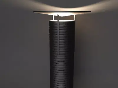 Table lamp Thread Lamp animated 3D model