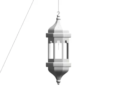 arabic lantern 3D model