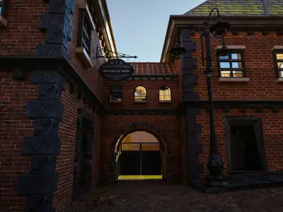 building pack Game-Ready Low-poly 3D model