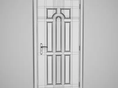 CGAxis Door 3D model