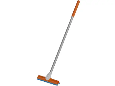 Brooms mops and window squeegees Window Squeegee Low-poly 3D model